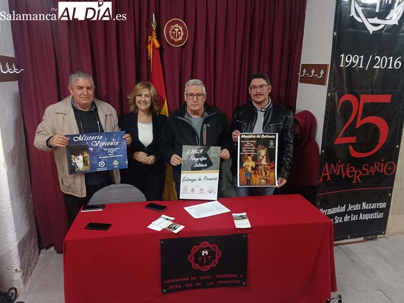 Intensa campaña navideña de la Hermandad de Jesús Nazareno y Nuestra Señora de las Angustias de Béjar