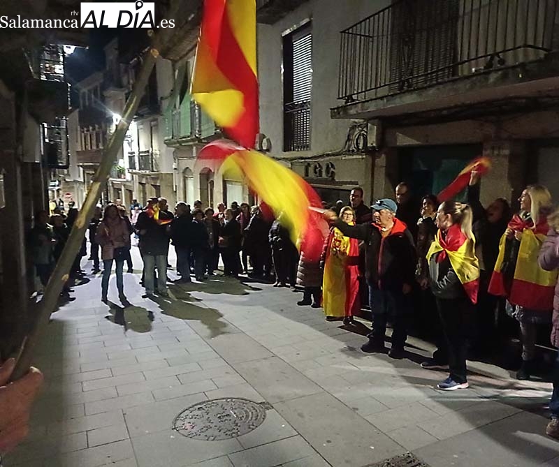 Las movilizaciones contra la amnistía llegan a Béjar