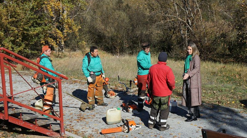 Las actuaciones de Santa Marta para mejorar los espacios verdes cercanos al río