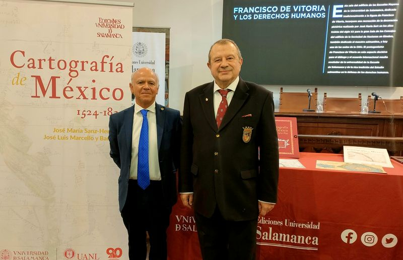 Históricos y valiosos mapas de México se encuentran en la Biblioteca General de la Universidad de Salamanca