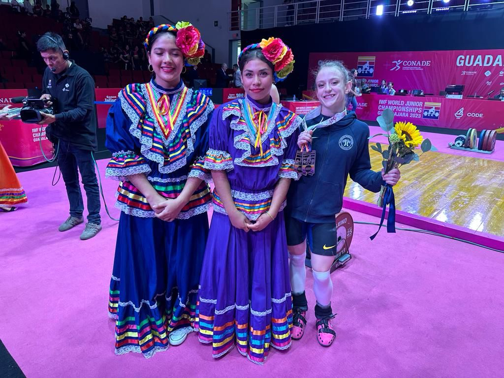 Marta García Rincón logra tres medallas en el Campeonato del Mundo Júnior de Halterofilia