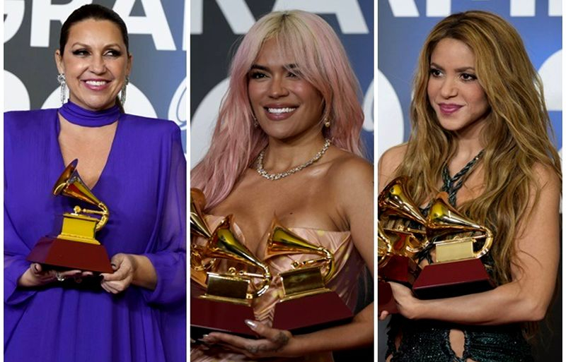 Lista completa de los ganadores de los Latin Grammy con fotos y vídeos