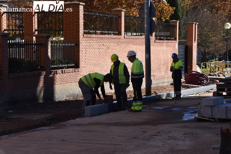 Ejecutado el primer tercio de la reforma de la Carretera de Ledesma
