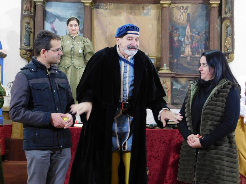 Sepulcro-Hilario vive un día especial con la representación de ‘Buscando a Nebrija’