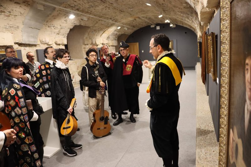 Una exposición retrata la vida estudiantil a través de obras de los siglos XVIII, XIX y XX