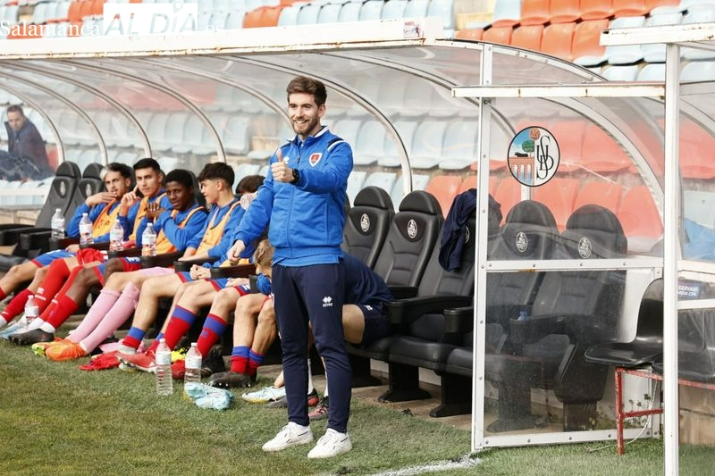 Pablo Cortés: El ascenso con el primer equipo del Salamanca UDS a Segunda B fue algo muy importante para el club y la ciudad