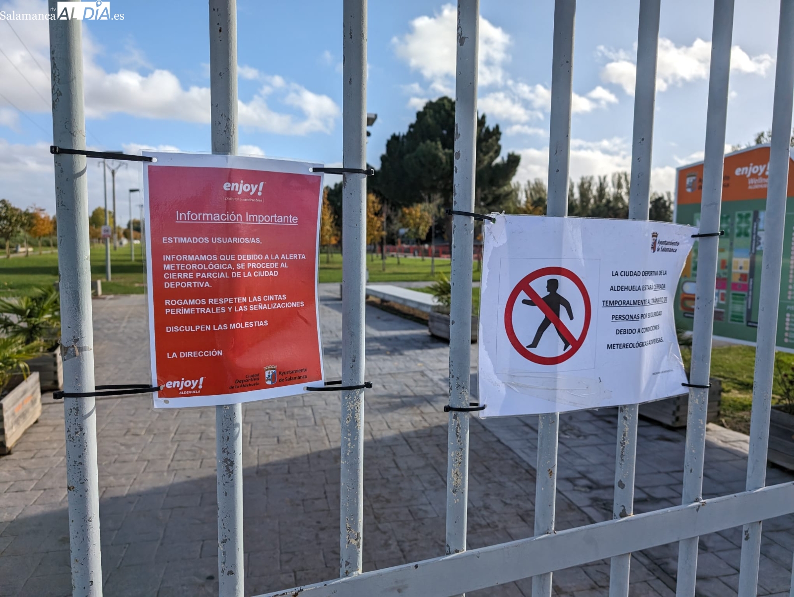 El cierre de La Aldehuela por los fuertes vientos obliga a aplazar partidos de Futormes