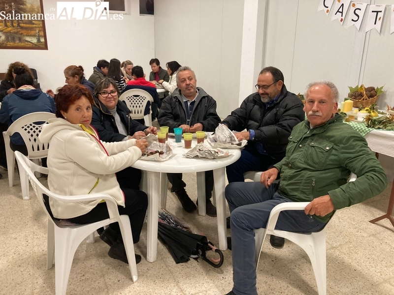 En Cerralbo hacen frente al temporal con castañas y vino dulce