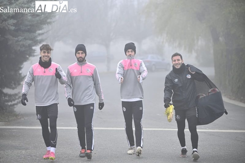 Mansour no realiza el último entrenamiento de la semana en el Salamanca UDS y su presencia en Palencia peligra