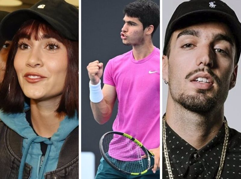 Aitana responde a los rumores que la relacionan con el tenista Carlos Alcaraz y con el artista Rels B