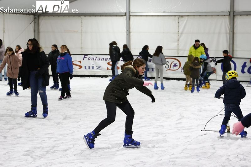Regresa a Salamanca la pista de patinaje de la Plaza de la Concordia 