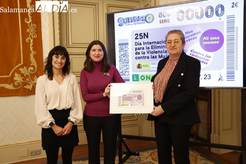 El cupón con el que la ONCE quiere sensibilizar para erradicar la violencia contra las mujeres