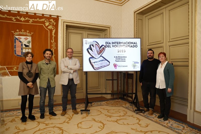 Así serán los homenajes previstos en Salamanca por el Día Internacional del Voluntariado