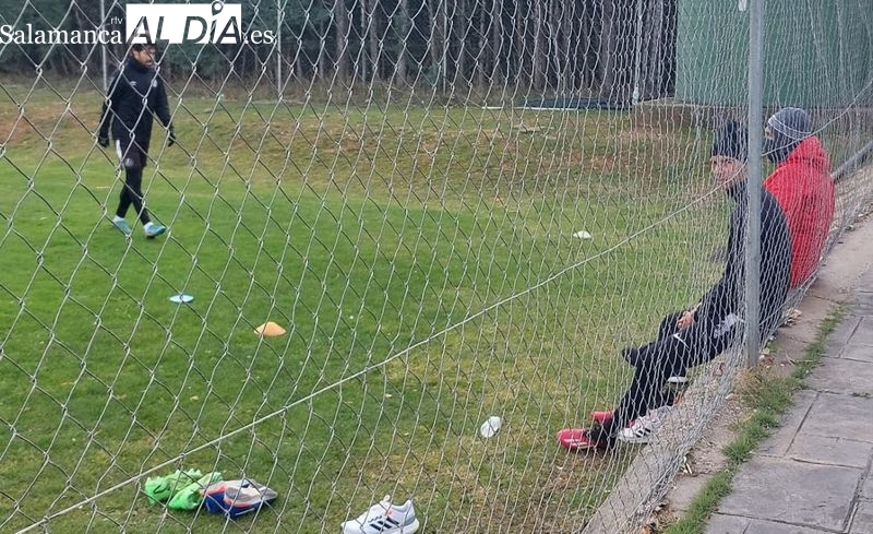 Diego Benito no entrena por motivos personales, Mati sigue lesionado, Navas y Poveda no completan el día
