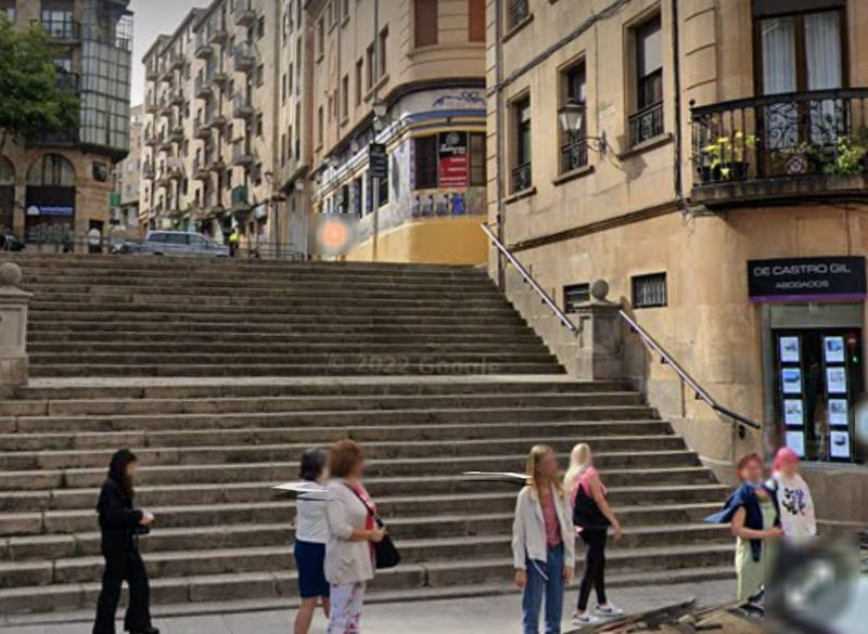 Salamanca tendrá su primer ascensor en la vía pública en estas céntricas escaleras