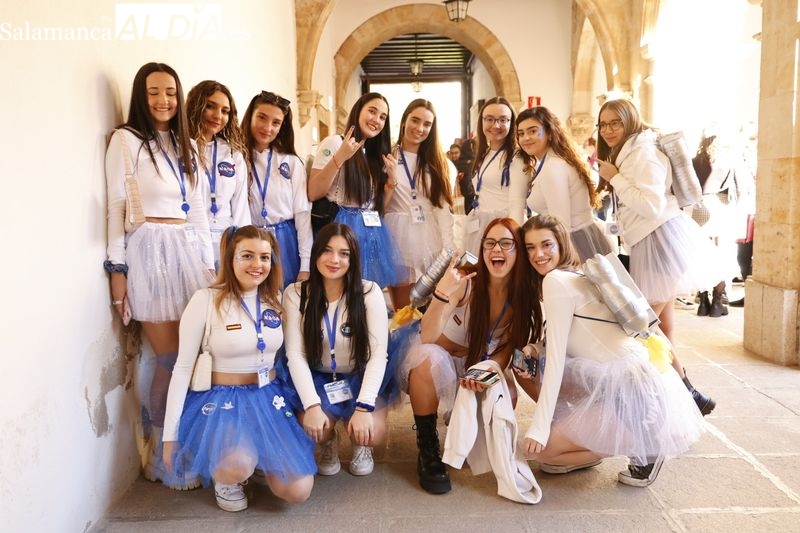 Risas y disfraces para disfrutar las fiestas de la Facultad de Educación de la USAL