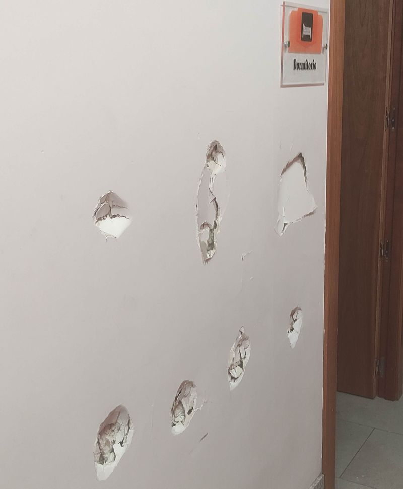 Pesadilla en un centro de asistencia de Salamanca, por el comportamiento violento de uno de los usuarios