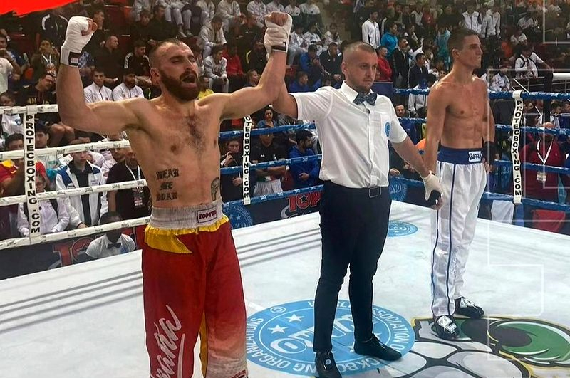 El salmantino Jaime Lizana, campeón del Mundo Wako Full-Contact 