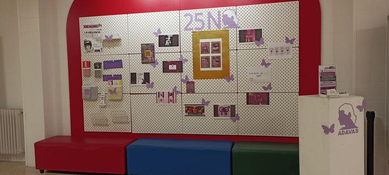 Adavas y el IES Venancio Blanco se unen por e 25N  