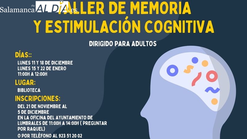 Convocado un Taller de Memoria y Estimulación Cognitiva para los Mayores de Lumbrales