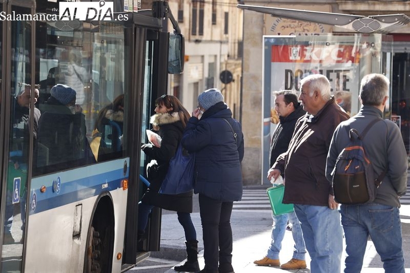 Récord del autobús urbano de Salamanca 