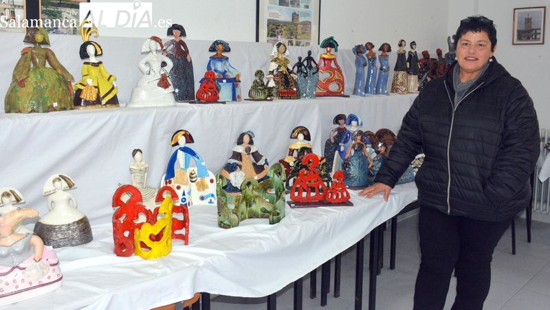 La ceramista lumbralense Mariasun Chico ofrece su obra artística para un proyecto solidario con Marruecos