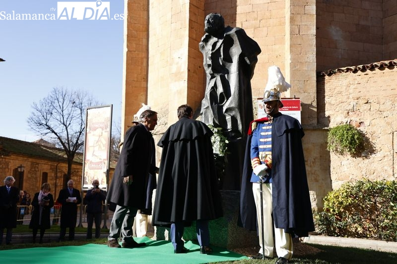 Así será la ofrenda floral a Unamuno de este año