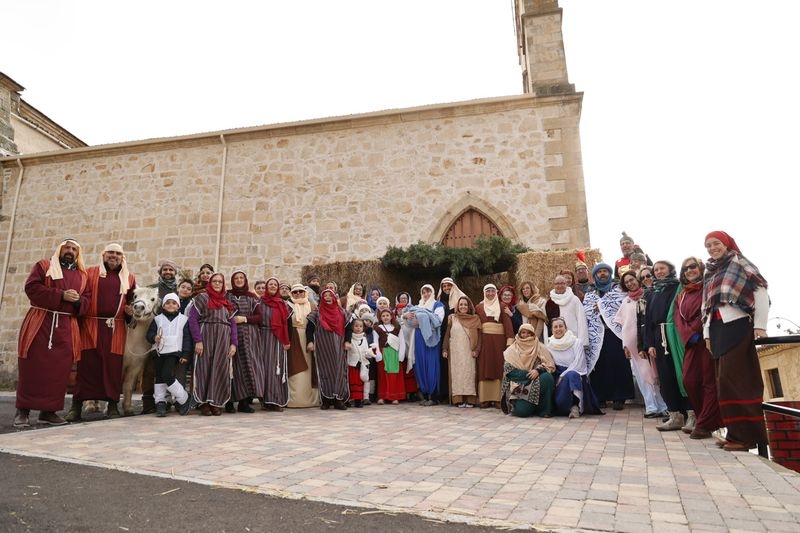 Original Belén Viviente en la localidad de Rollán