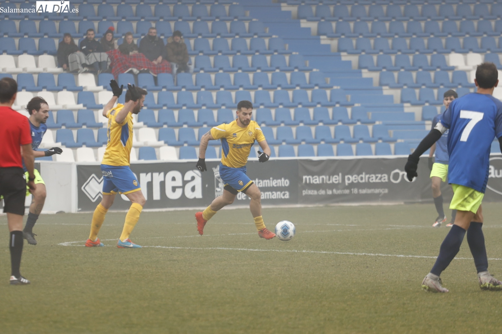 El Helmántico asalta el Reina Sofía en la pelea por el liderato con el Monterrey (2-3)
