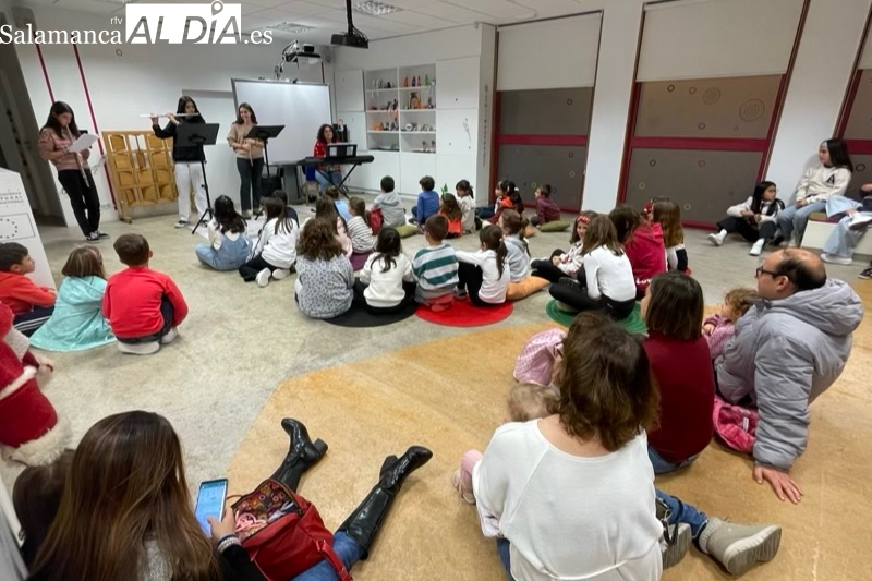 Los ‘Copos de Corchea’ arrancan la programación de navidad en la Escuela Municipal de Música