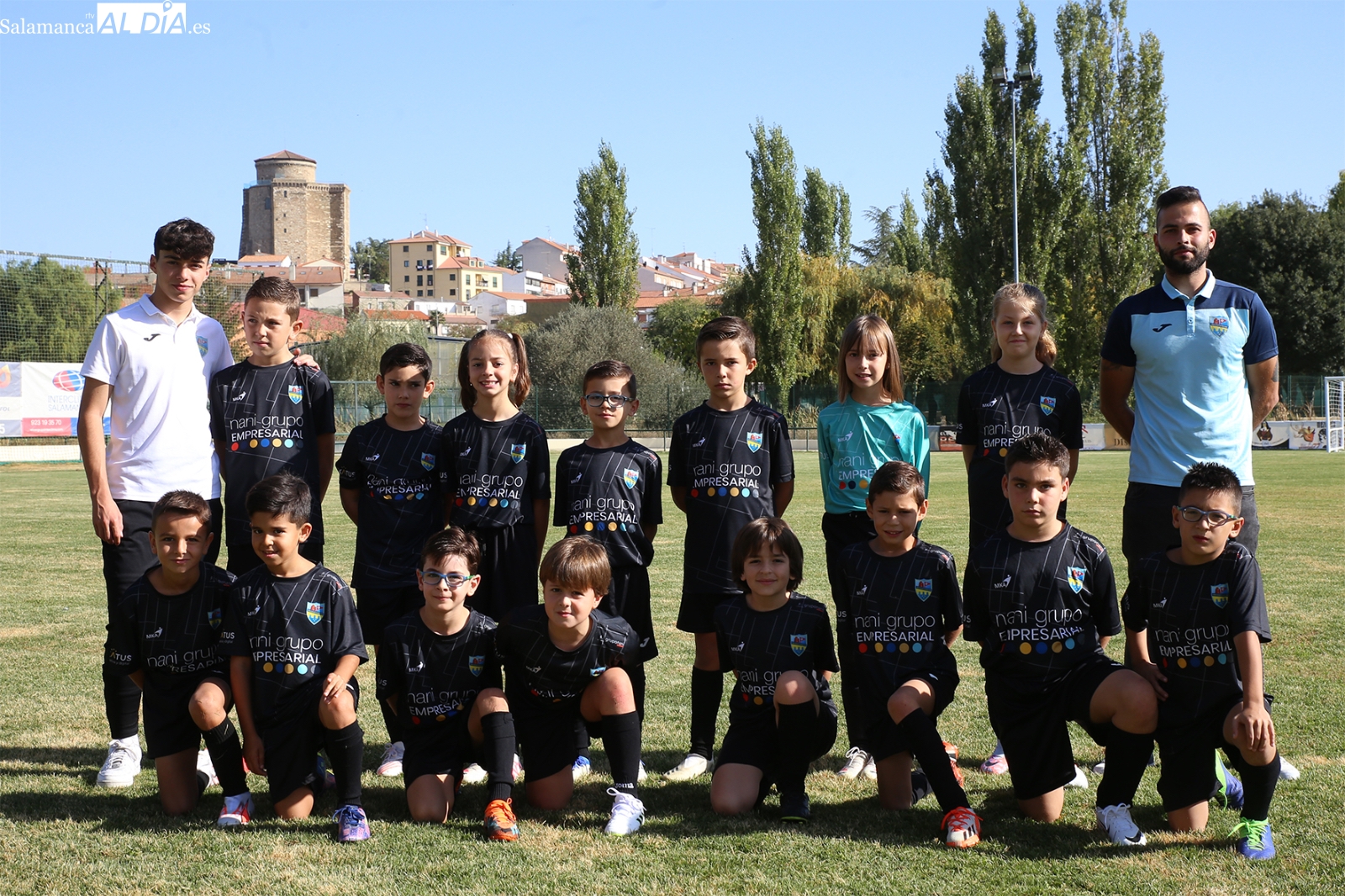 Aprendizaje futbolístico y crecimiento personal para el Benjamín B del Alba de Tormes CF