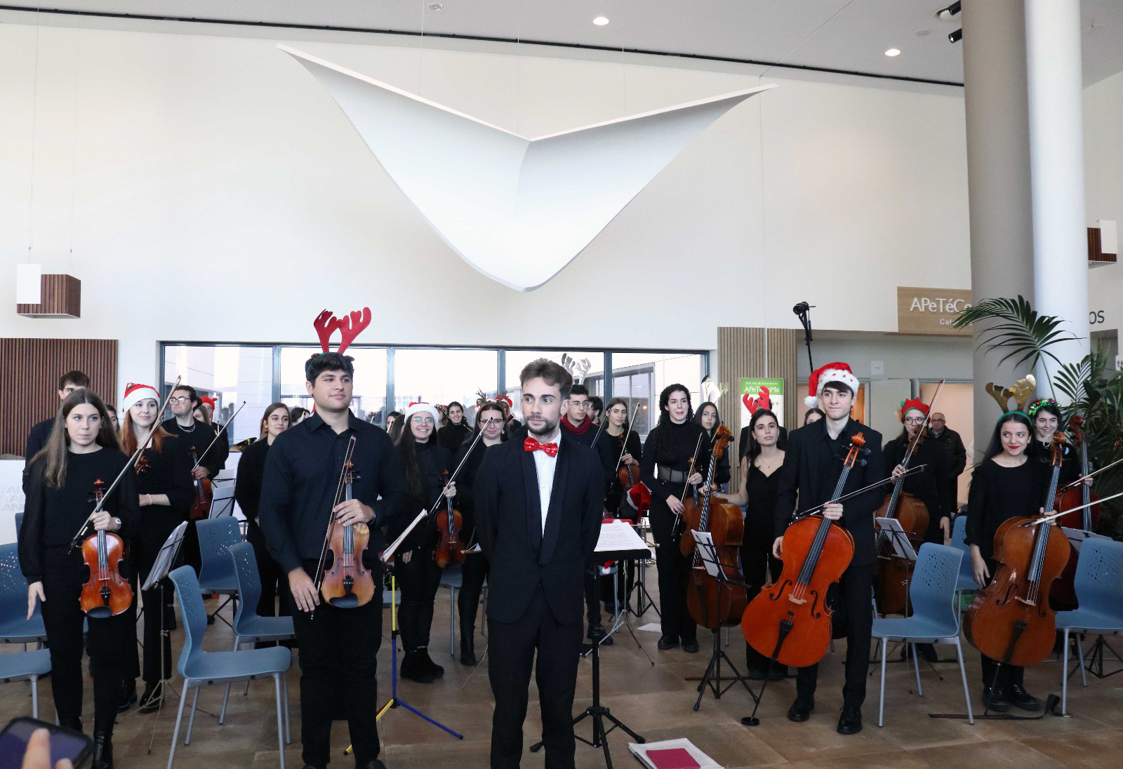 La sorpresa musical que han tenido hoy los usuarios del Hospital de Salamanca