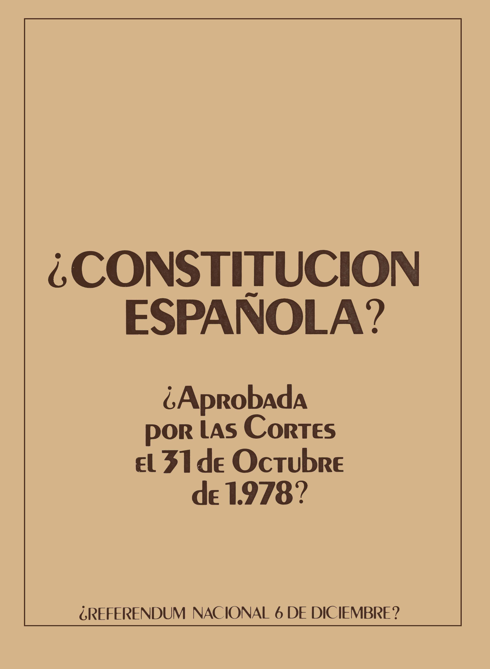 Nuestra Constitución 45 años después