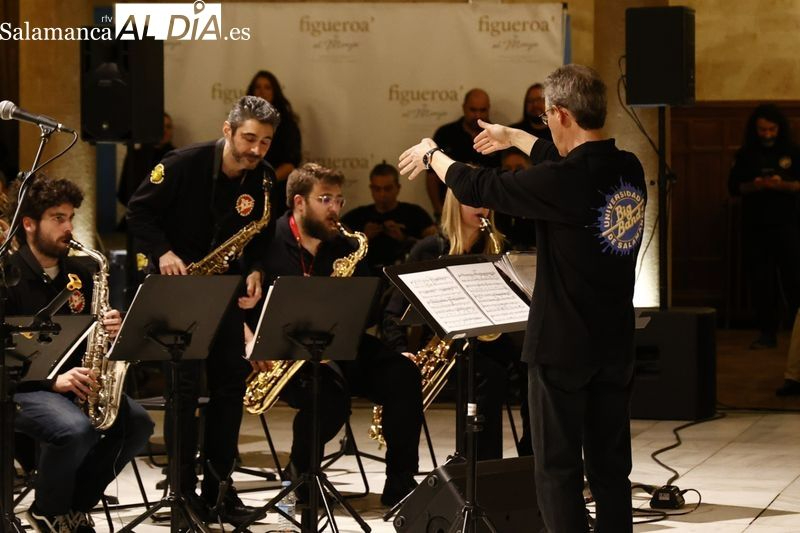 Concierto de la Big Band en el Teatro Juan del Enzina