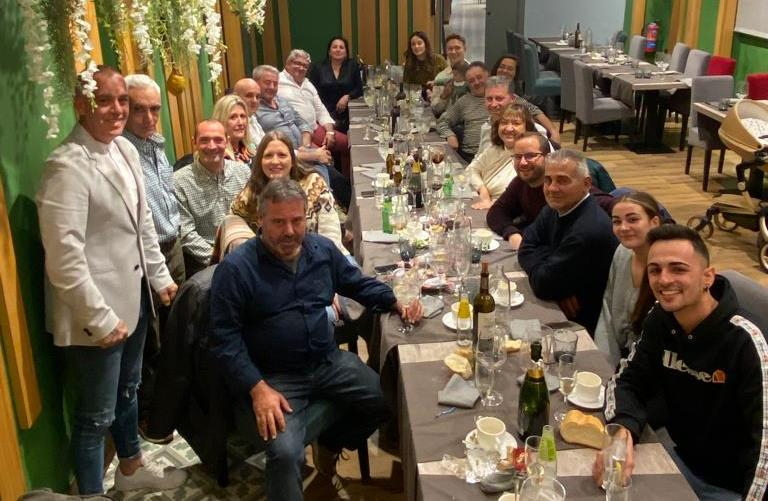 Sánchez Cepa y Construcción y Obra Civil Sánchez Montero festejan la Navidad en torno a la mesa