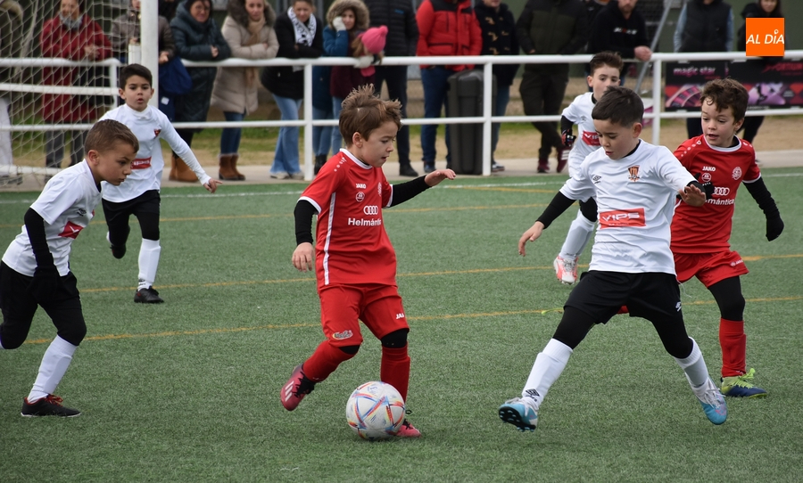 El Hergar Helmántica se lleva el duelo por el liderato Prebenjamín ante el Ciudad Rodrigo
