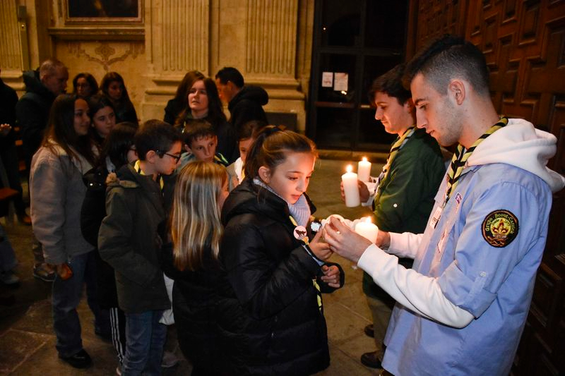 La Luz de la Paz de Belén llega este domingo a Salamanca de la mano de los Scouts
