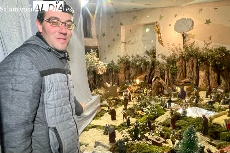 El gran Belén de la familia Poveda: Visita obligada en la navidad peñarandina