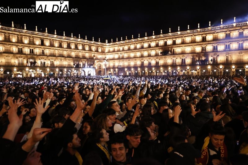 Salamanca vibra para dar la bienvenida al 2024
