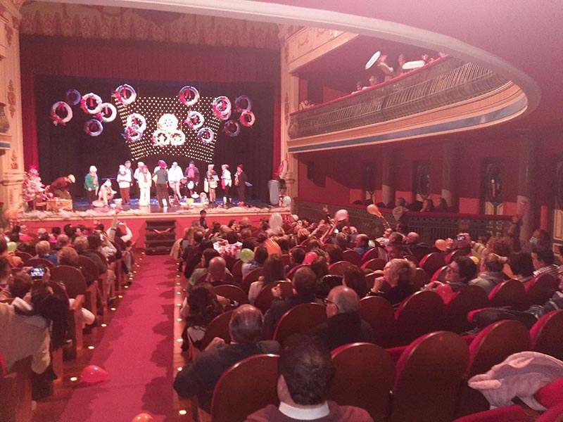 El espíritu de la Navidad inunda el Cervantes bejarano