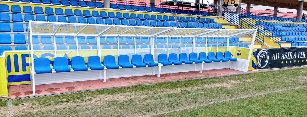 Así son los nuevos banquillos del Reina Sofía: se estrenarán en el Unionistas - Sporting