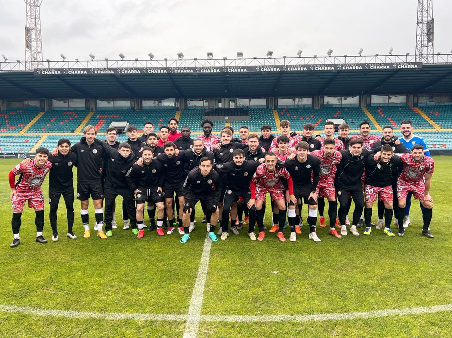 El Salamanca UDS y el CD Guijuelo completan el entrenamiento conjunto en el Helmántico sin resultado público y con un 0-0 extraoficialmente