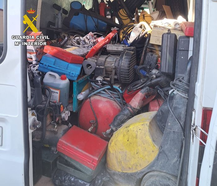 La Guardia Civil de Salamanca desarticula una banda especializada en robos con fuerza  