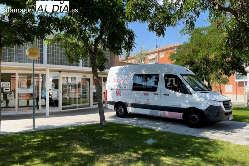 La unidad de donación de sangre arranca 2024 visitando Peñaranda