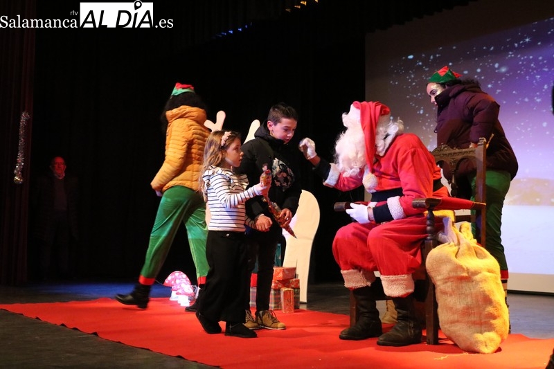 Papá Noel llena de ilusión Vitigudino