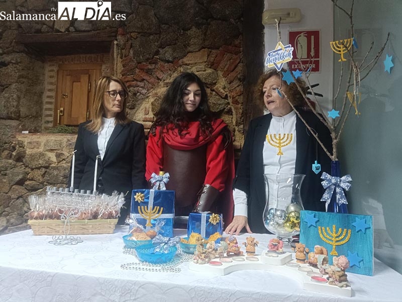 Béjar celebra un año más Hanukkah