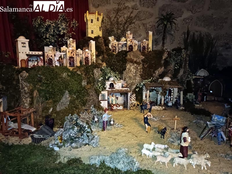 El impresionante belén de 200 metros cuadrados que se puede ver en Béjar