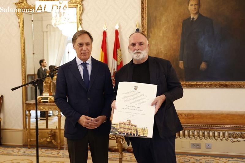 El cocinero español más internacional y solidario, nuevo Huésped Distinguido de Salamanca