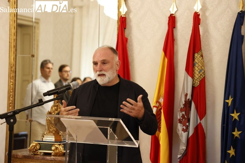 El mensaje del famoso chef José Andrés sobre los trenes que llegan a Salamanca