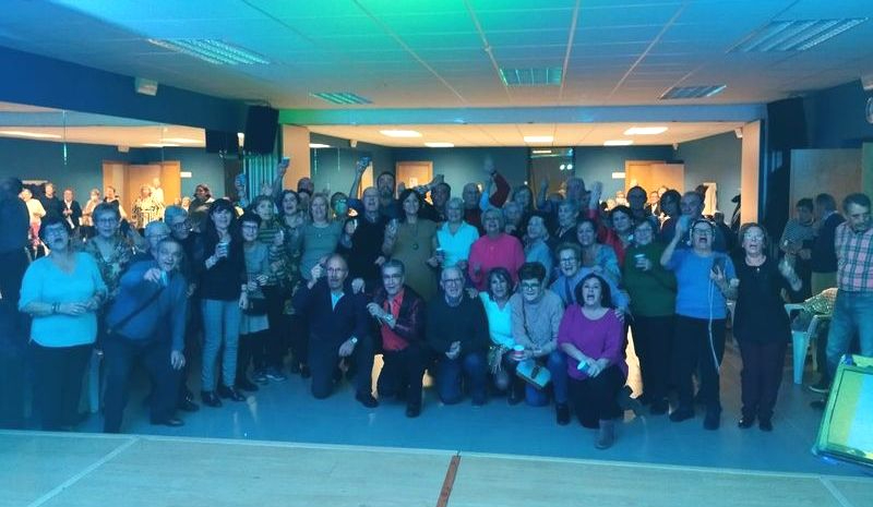 Los mayores de Santa Marta celebran la Nochevieja